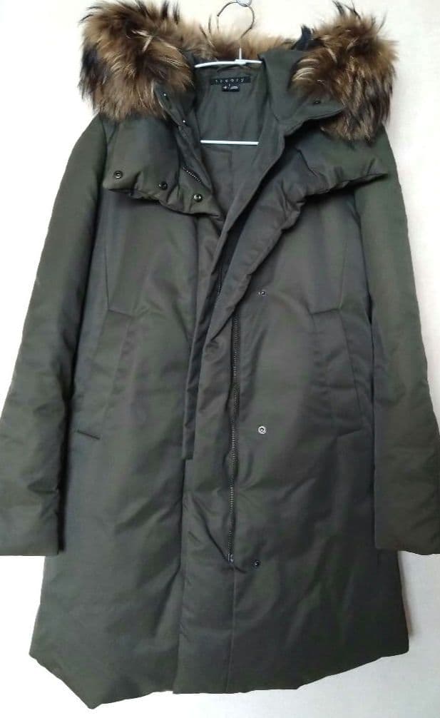 【美品】Theory MELISIA 3way ダウン ファー付き中綿ベスト