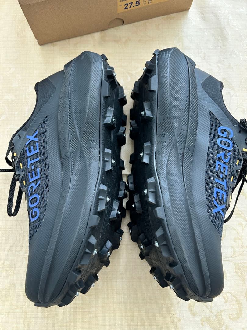 雪上　スパイク付　アシックス　FUJISETSU MAX GTX 27.5cm