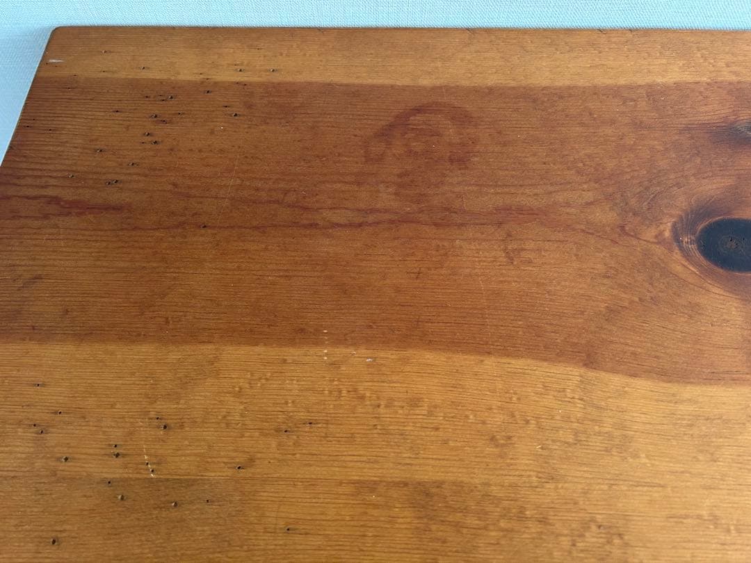 アイアンと木製の机　デスク