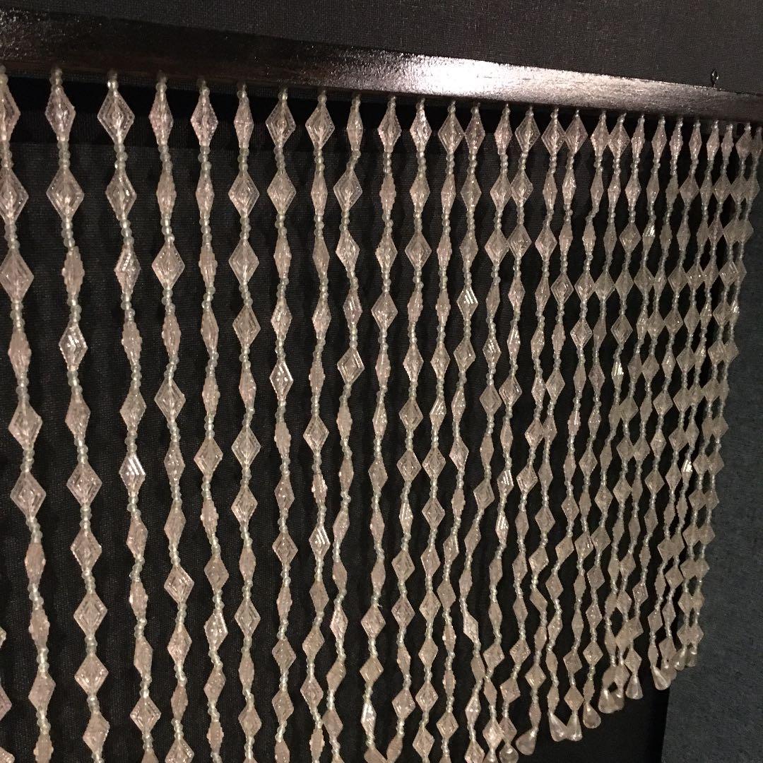 昭和　レトロ　★ビーズのれん　カーテン