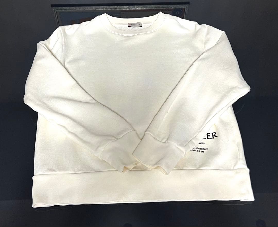 MONCLER モンクレール スウェットプリント クルーネック スウェットシャツ