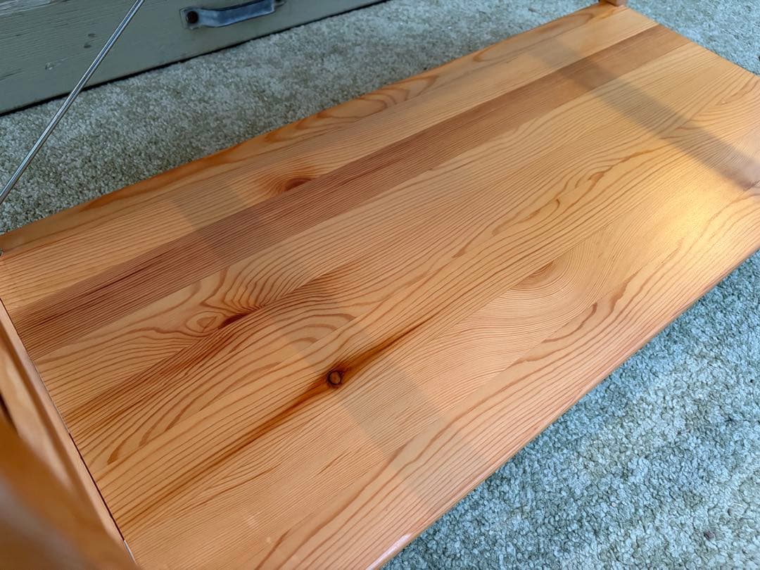 【ピタラビ 】①無印良品 パイン材ユニットシェルフ 収納棚 ナチュラル