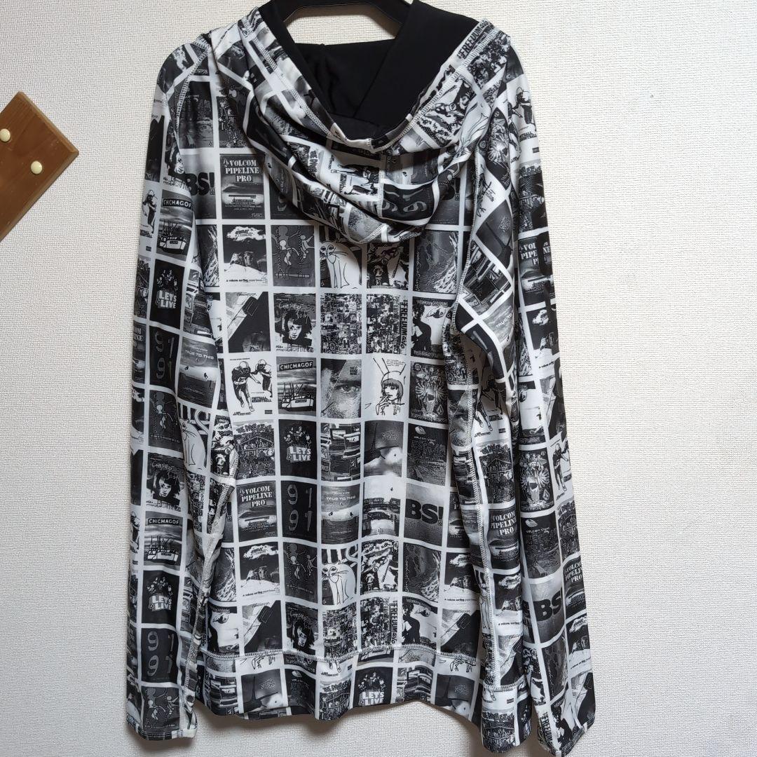 2点 VOLCOM コラージュプリント ジャケット パーカー