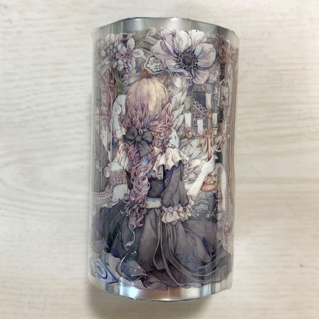 M1329.LION STUDIO 天鹅记 マスキングテープ 水晶PET