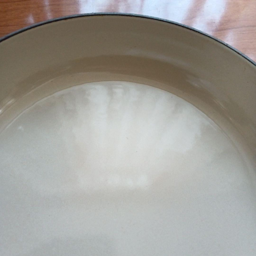 【美品】LE CREUSET　ビュッフェキャセロール　オレンジ　26cm