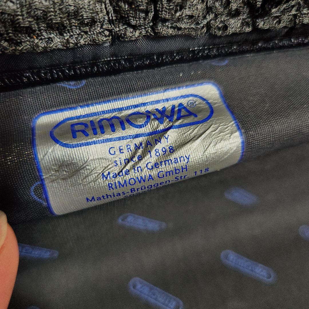 美品 RIMOWA アタッシュケース 17L アルミ シルバー 9001200