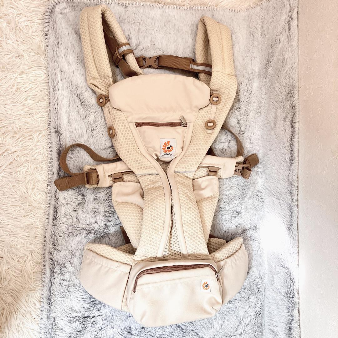 【美品】エルゴベビー オムニブリーズ ベージュ