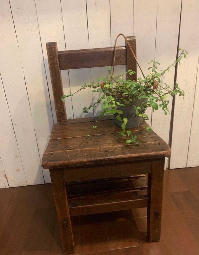 古家具古道具 家具 チェア スツール　木製　スクール椅子