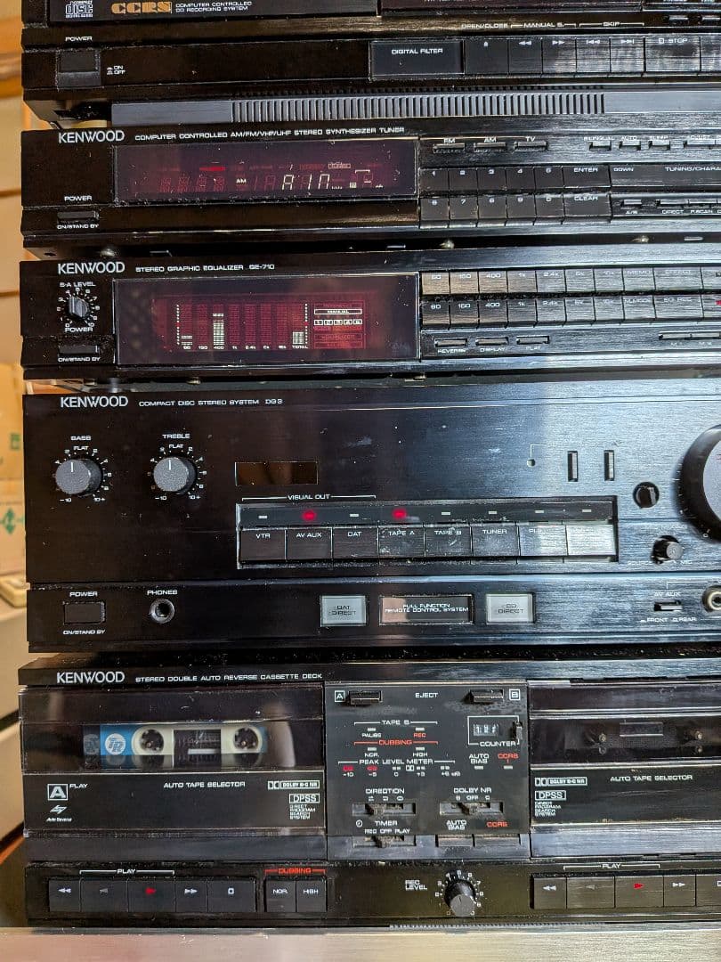 ★ KENWOOD ROXY DG3 コンポ 一部ジャンク