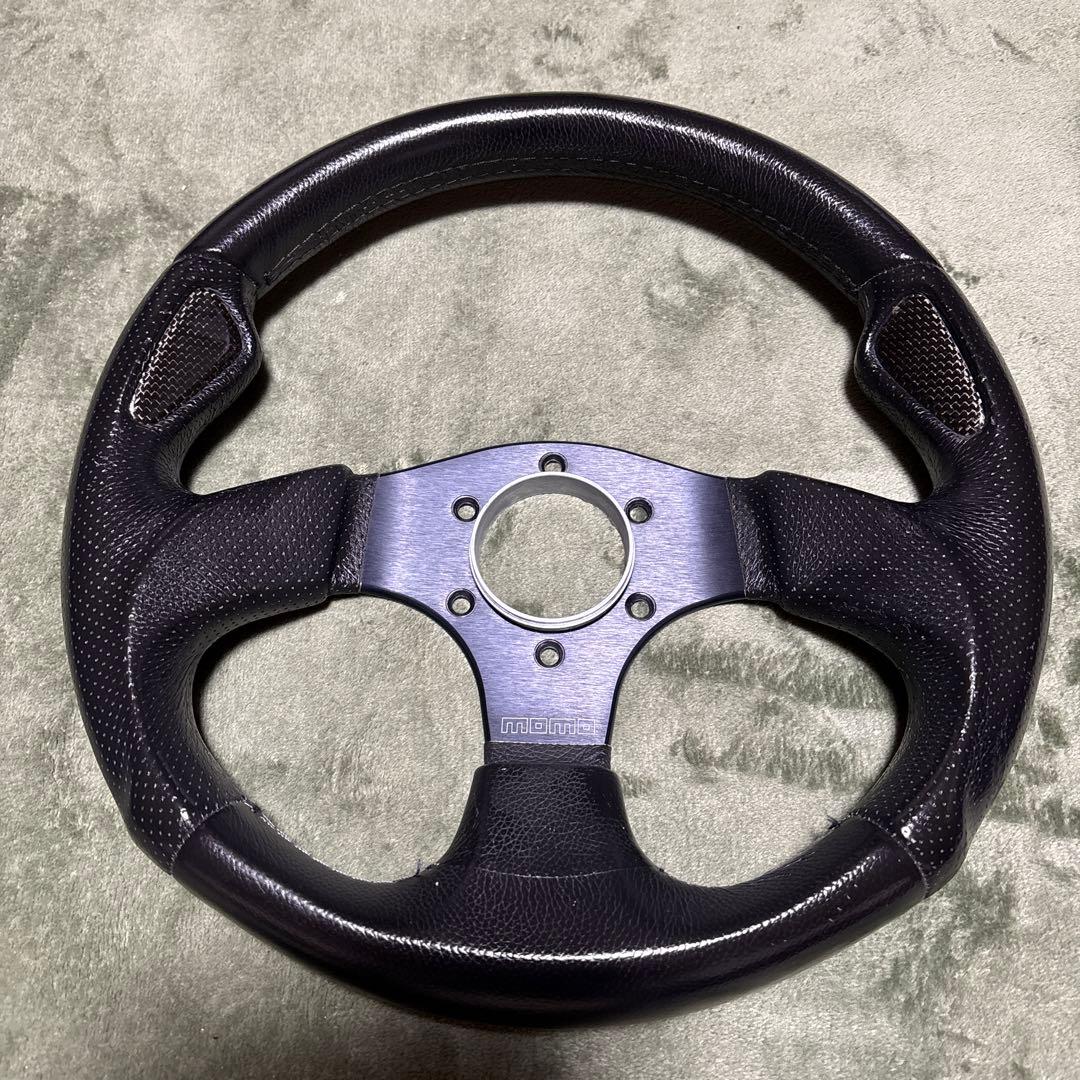 MOMO JET モモ　ジェット　φ32 小径ステアリング カーボン 正規品