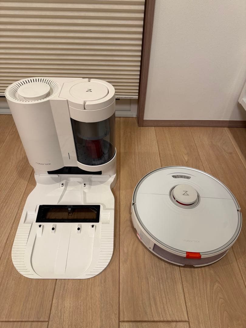 Roborock S7+ ロボット掃除機・自動ゴミ収集ドック付き