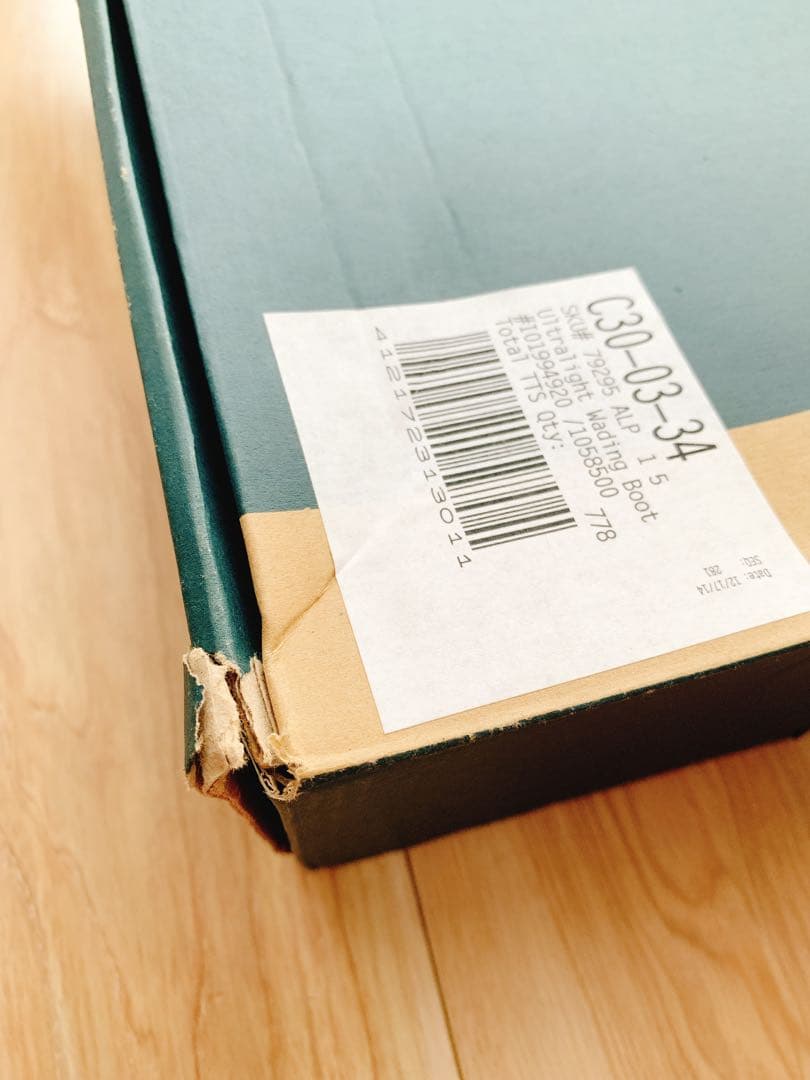 未使用　Patagonia ウルトラライト　ウェーディングブーツ　US5