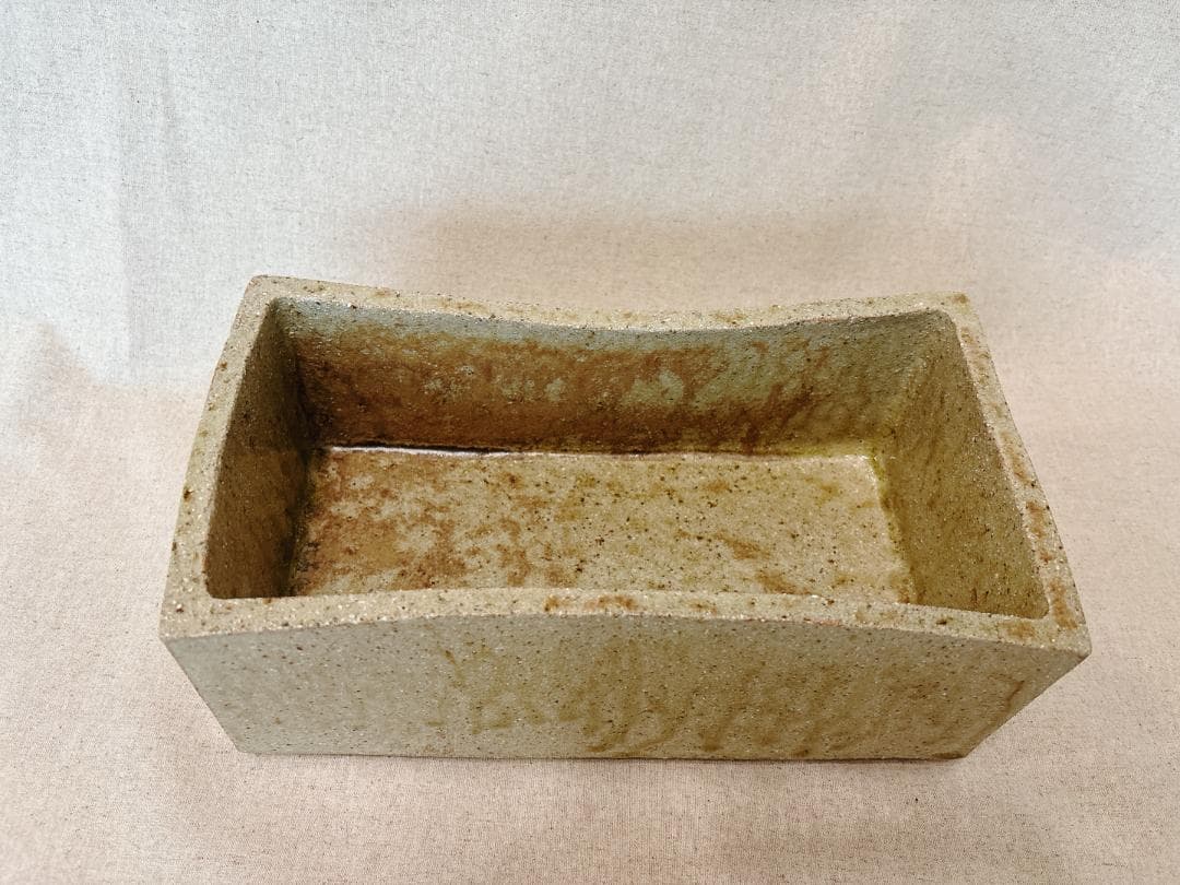 やちむん　足付き　角　高脚おちょこ　大嶺實清　大嶺工房　断捨離