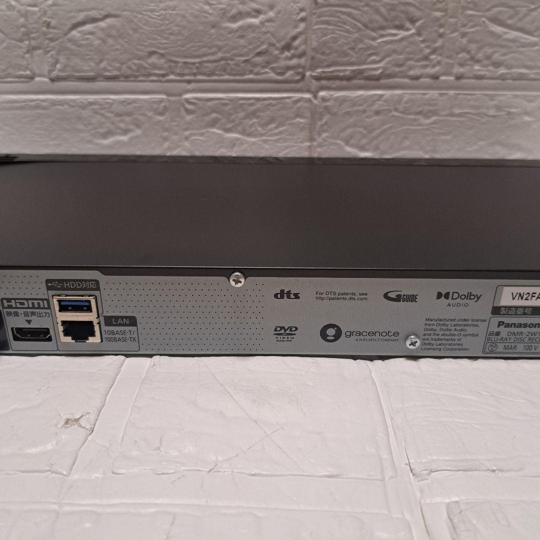 訳あり品Panasonic DMR-2W101 ブルーディディスクレコーダー