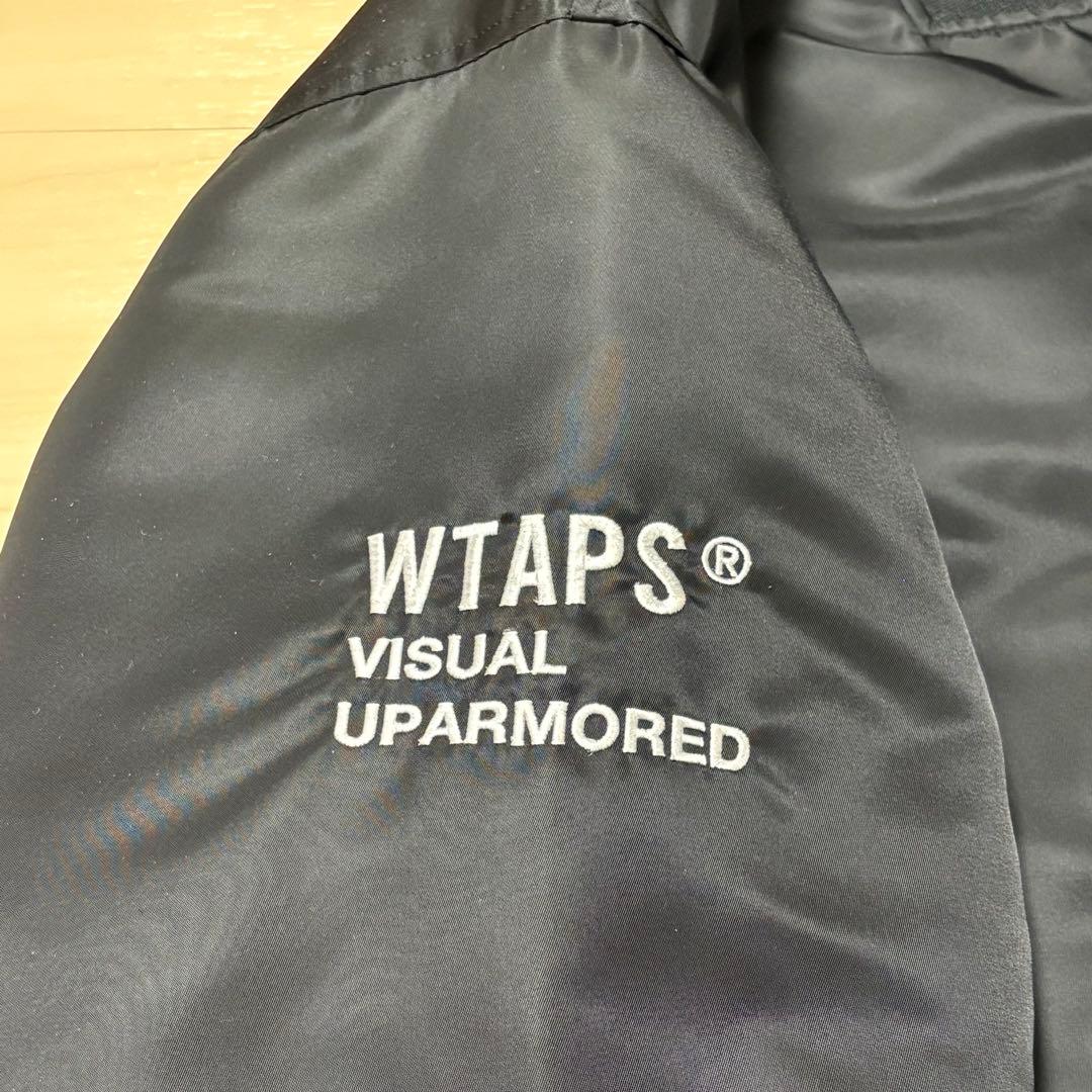 ダブルタップス　チームジャケット　ブラック　Mサイズ　23fw