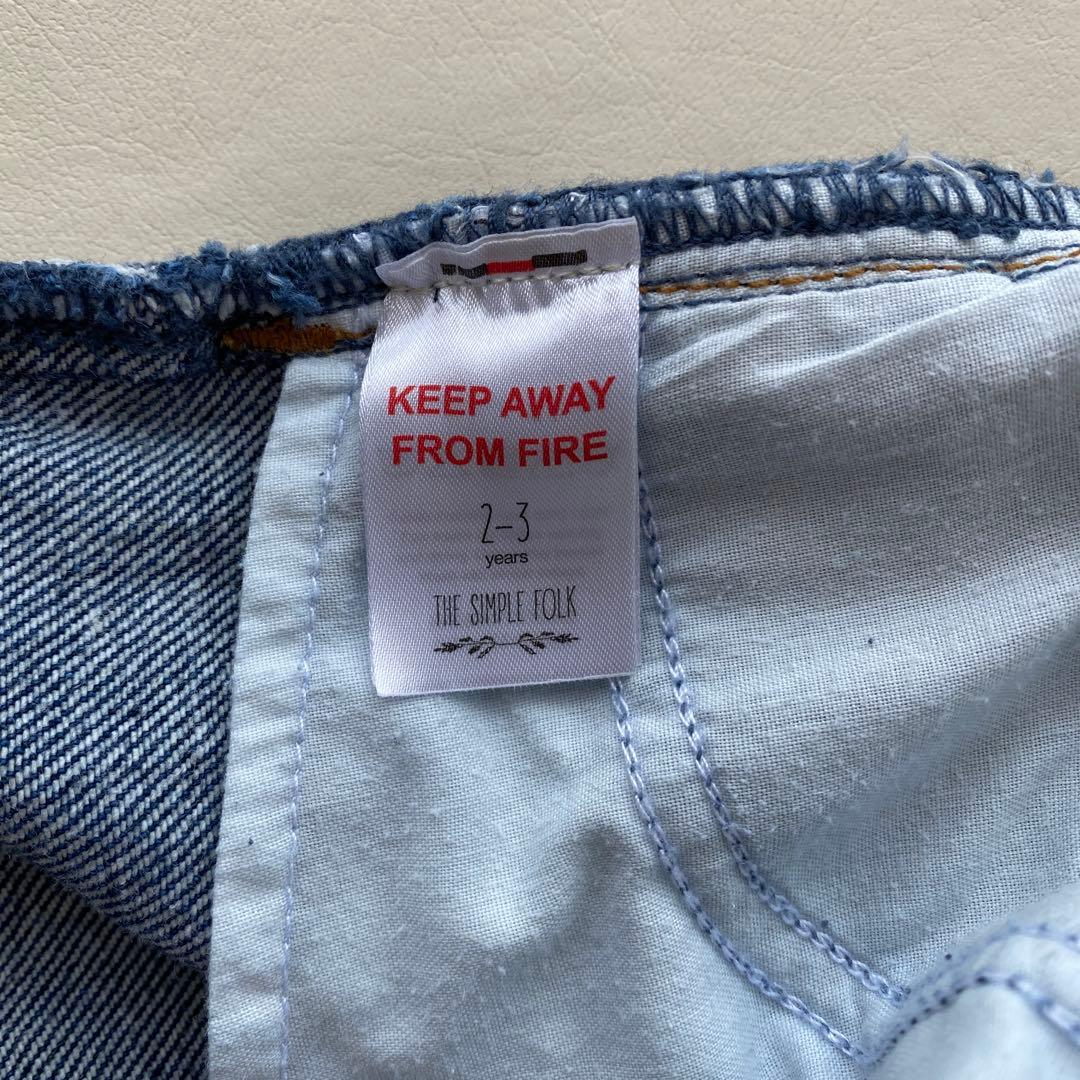 ボトムス The Simple Folk The Barrel Jean 2-3y