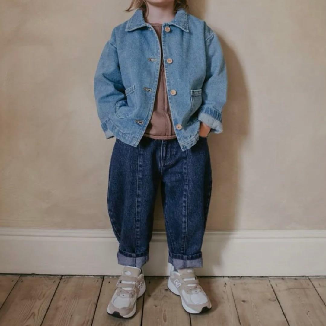 ボトムス The Simple Folk The Barrel Jean 2-3y