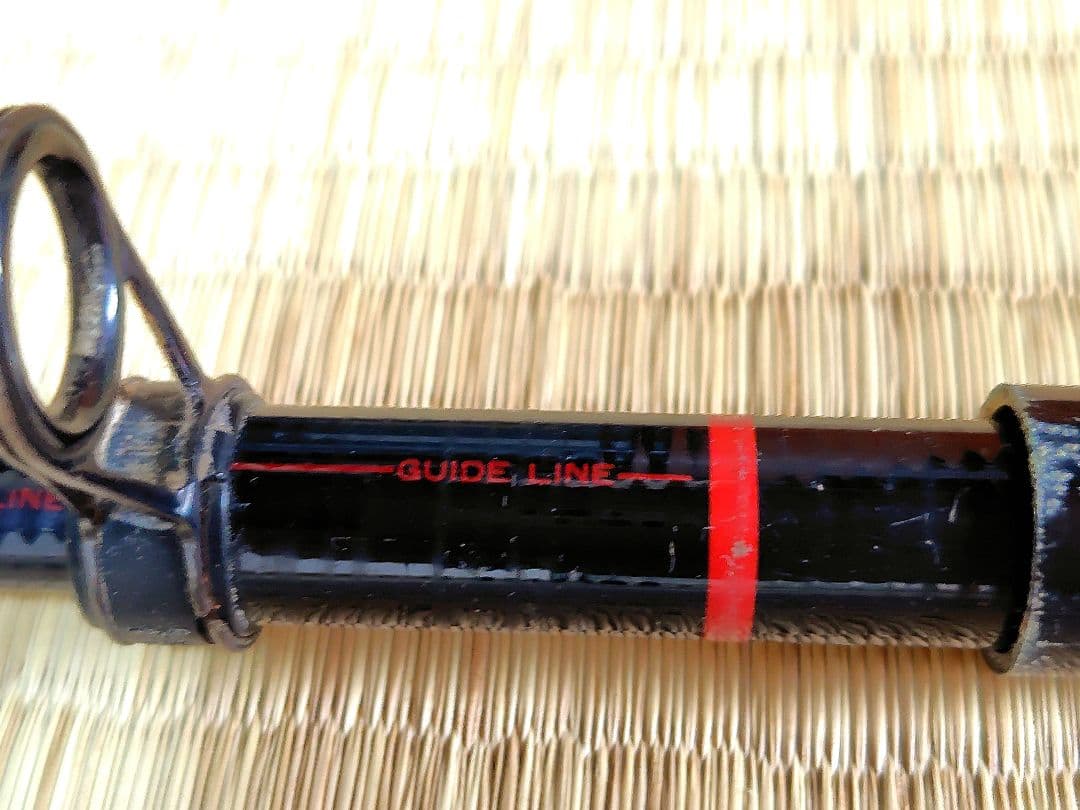 Kenページ 磯竿 がまかつ がま磯 xo 3-53 遠投 赤黒ツートン