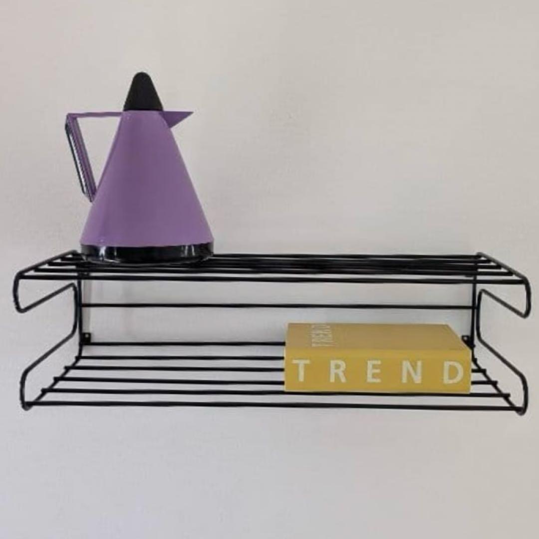 希少品！OLD IKEA／オールドイケア★Fran／フラン★ウォールシェルフ黒