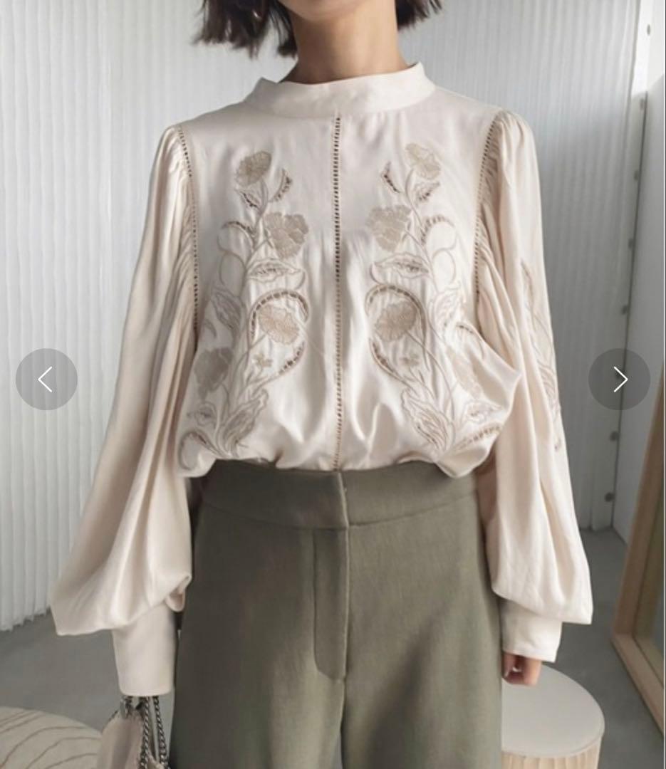 完売品✨ アメリヴィンテージ エンブロイダリー パフィ ブラウス