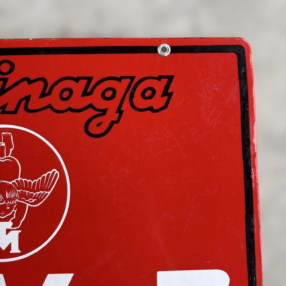 ロ*ク様 Morinaga 森永ソース ヴィンテージ広告プレート