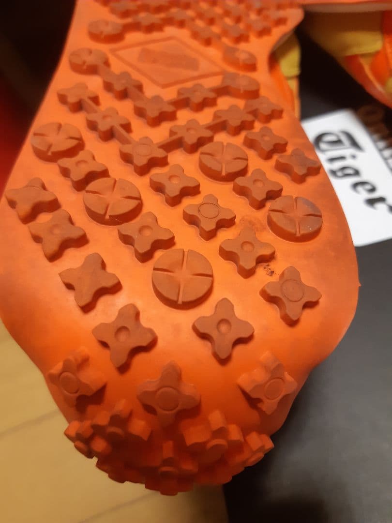 貴重美品オニツカタイガーEDR78 27.0 大人気イエロー×オレンジ