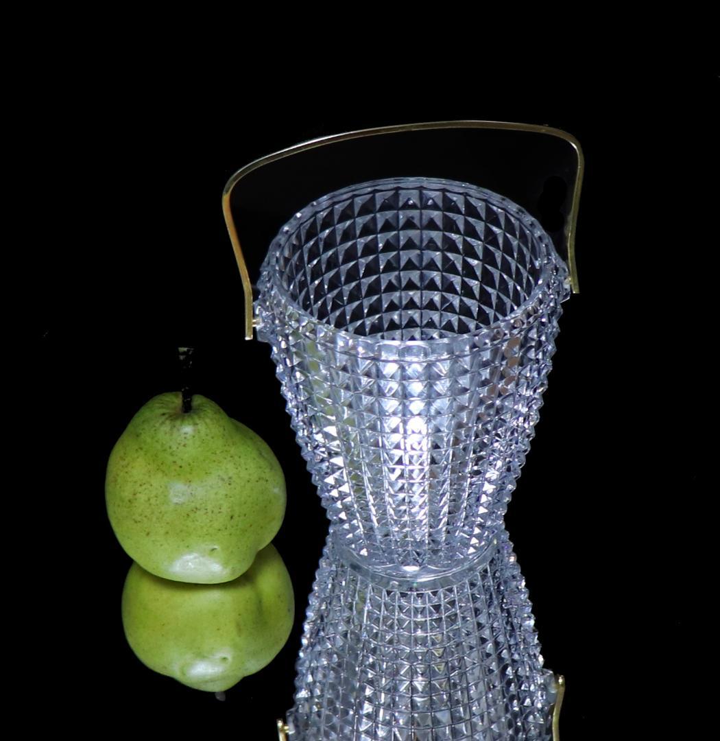 オールド・バカラ 稀少 ディアマン・ビゾー 氷入れ アイスペール アンティーク