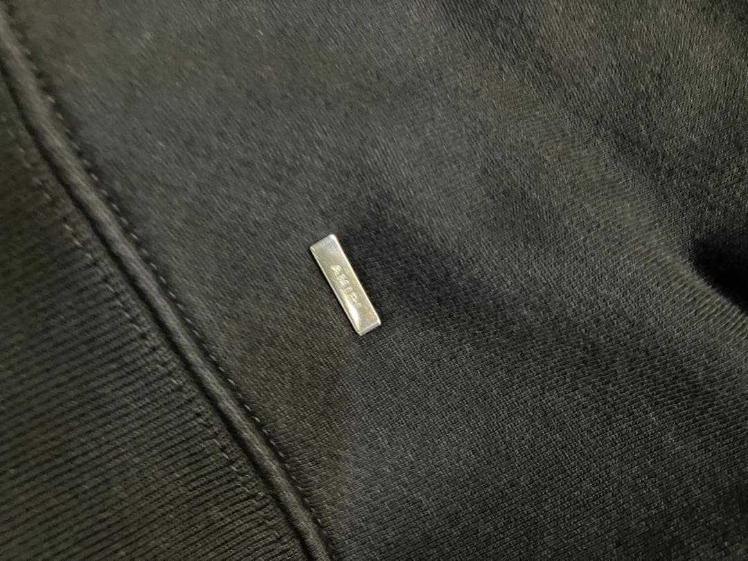 国内正規品 AMIRI アミリ 美品 ロゴスウェット Ｌサイズ ブラック