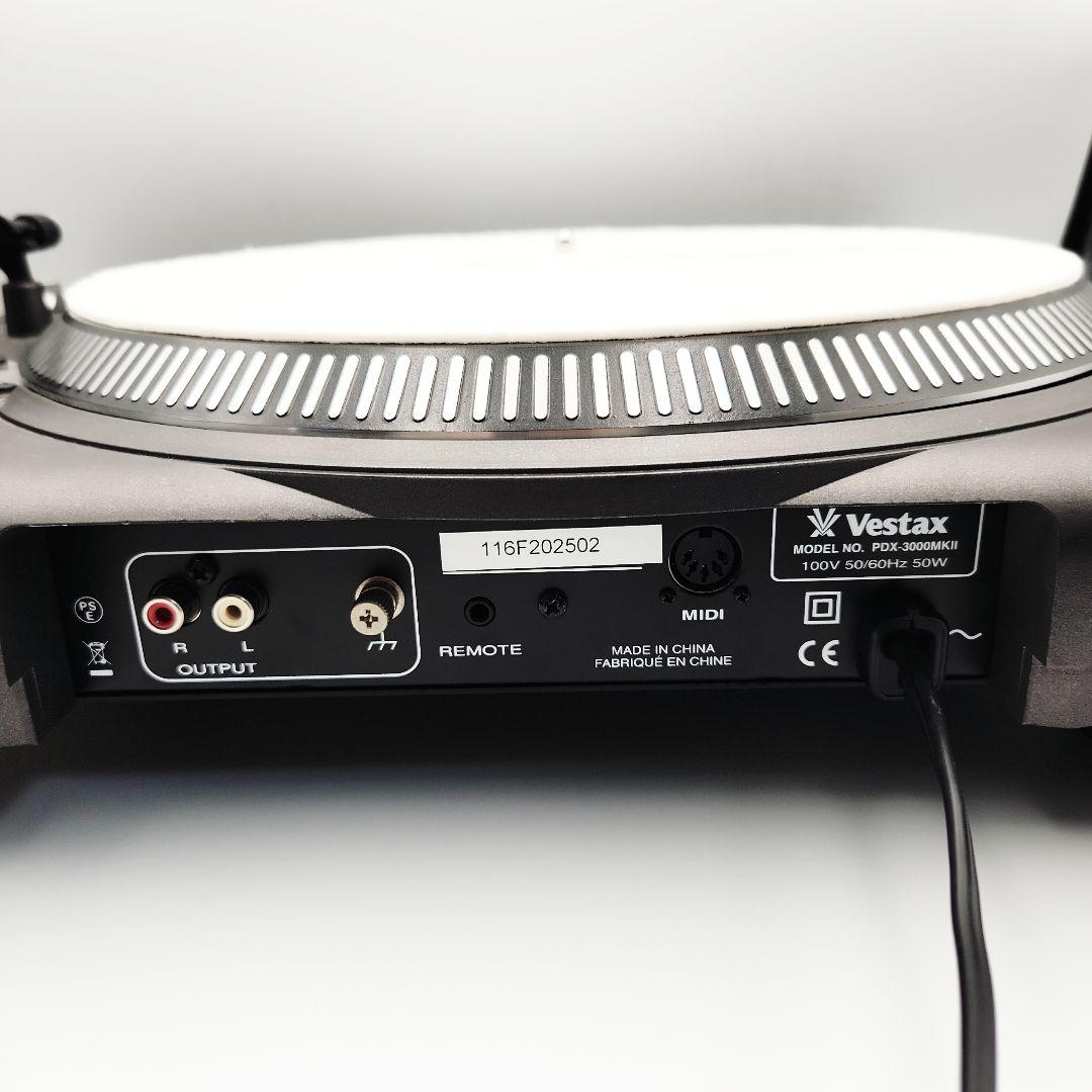 Vestax PDX-3000MKII DJ ターンテーブル レコード 訳あり
