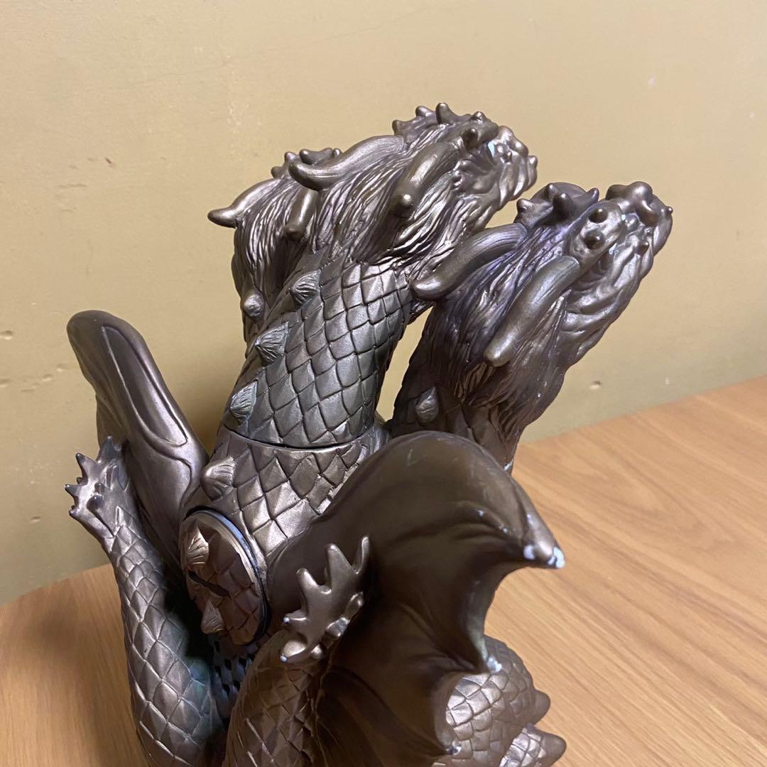 ユニファイブ　宇宙超怪獣 キングギドラ 貯金箱　ソフビ 5451