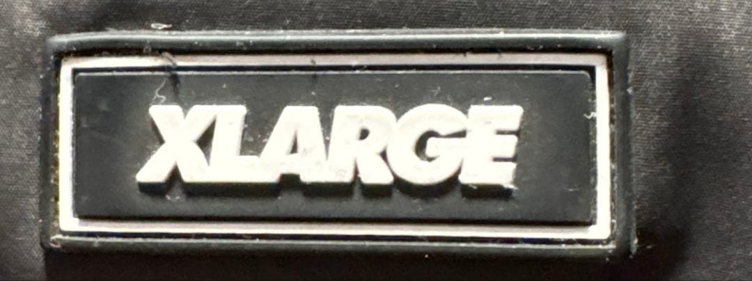 XLARGE 短丈　ダウンジャケット　ドローコード　ショート丈　ブラック　L 黒