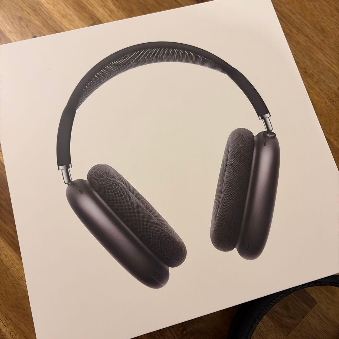 Airpods Pro Max スペースグレイ　箱・充電コード・スタンド付き