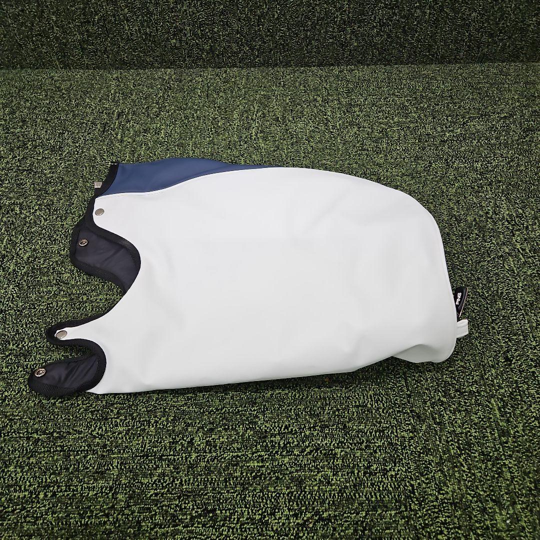 S*H様 PING ゴルフバッグ・スタンドキャディバッグ ホワイト/ネイビー