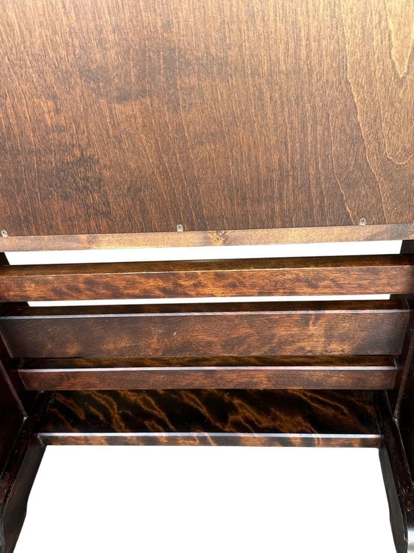 北海道民芸家具 ミラー 鏡 姿見 全身鏡 樺材 無垢材 和家具