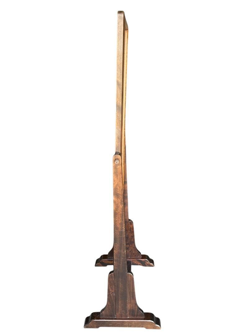 北海道民芸家具 ミラー 鏡 姿見 全身鏡 樺材 無垢材 和家具