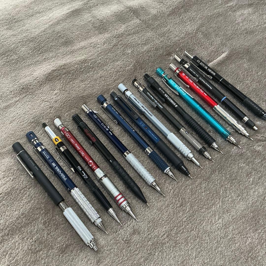 まとめ売り　シャーペン　中古 22本　クルトガ　ロットリング　パイロット　文房具