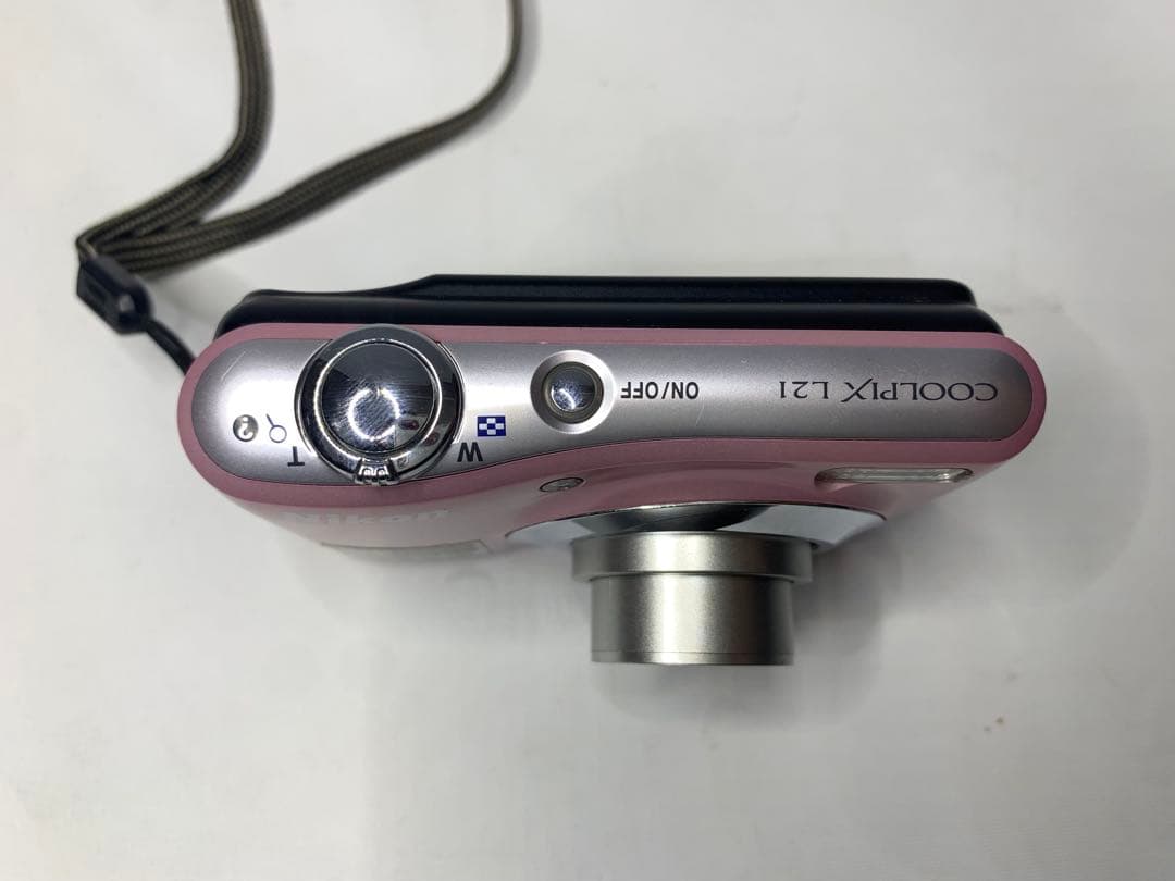 Nikon デジタルカメラ COOLPIX L21 ピンク デジカメ 乾電池式