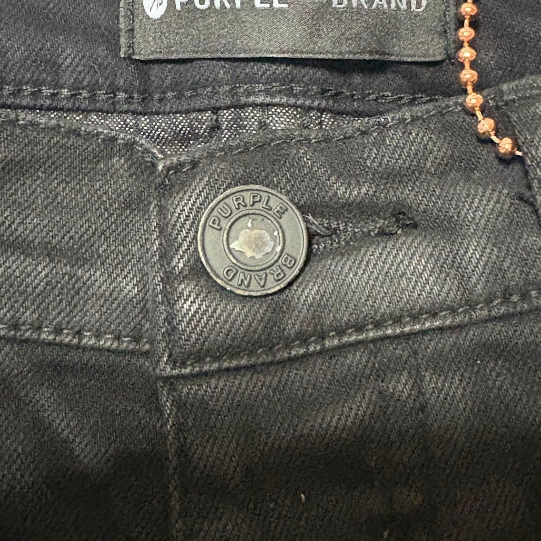 新品［訳あり］29 パープルブランド P001 前後タグありOil Spill