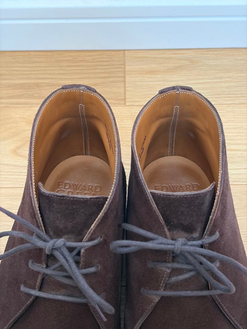 EDWARD GREEN BAMBURY チャッカブーツ UK8.5 202E