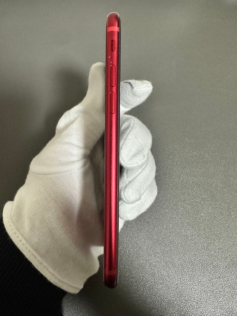 iPhone SE3 第3世代 128GB SIMフリー バッテリー100% 赤