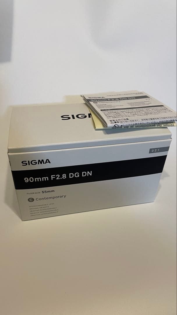 SIGMA SONY Eマウント 90mm f2.8 DG DN 単焦点レンズ