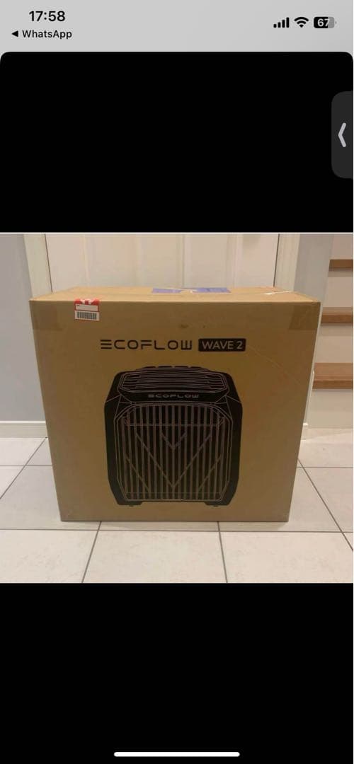 ECOFLOW WAVE2 冷暖房機本体
