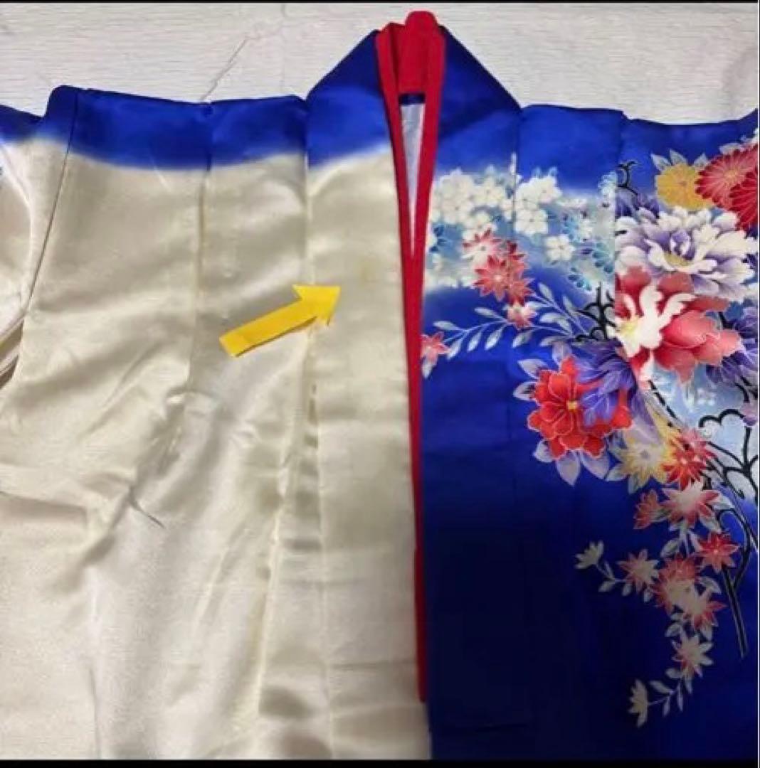 七五三　着物セット　7歳　10歳　ふくら雀　古典柄　ハーフ成人式　十三詣り