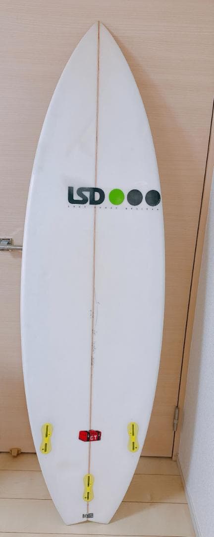 LSD GT スワローテール FCS2 5'7\" 23.1L