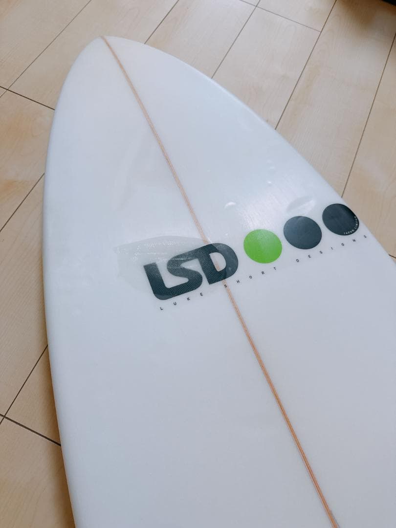 LSD GT スワローテール FCS2 5'7\" 23.1L