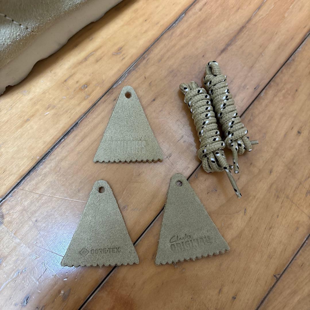 【美品】CLARKS WallabeeGTX 26cm