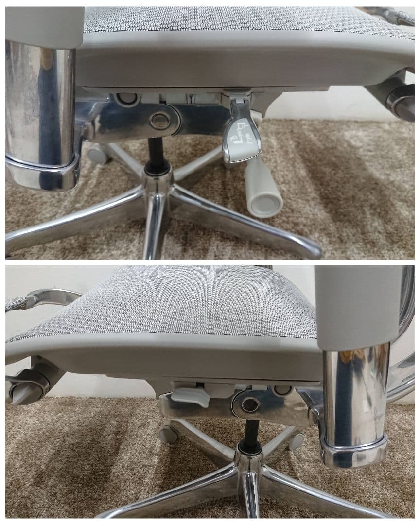 美品 エルゴヒューマンプロ2 オットマン 2024年製 デスクチェア