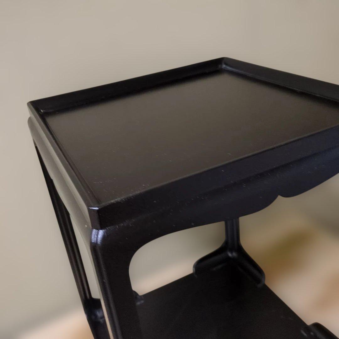 高麗卓　宗旦好み　茶道具　木製　棚　茶棚　紙箱　お点前　台