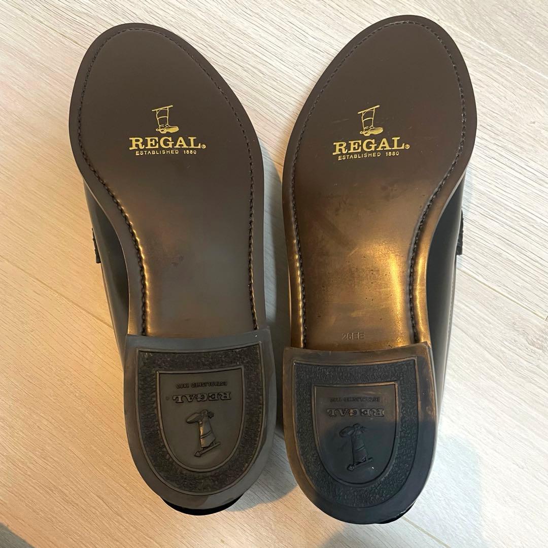 新品未使用　REGAL 2177ローファー　リーガル　ブラック