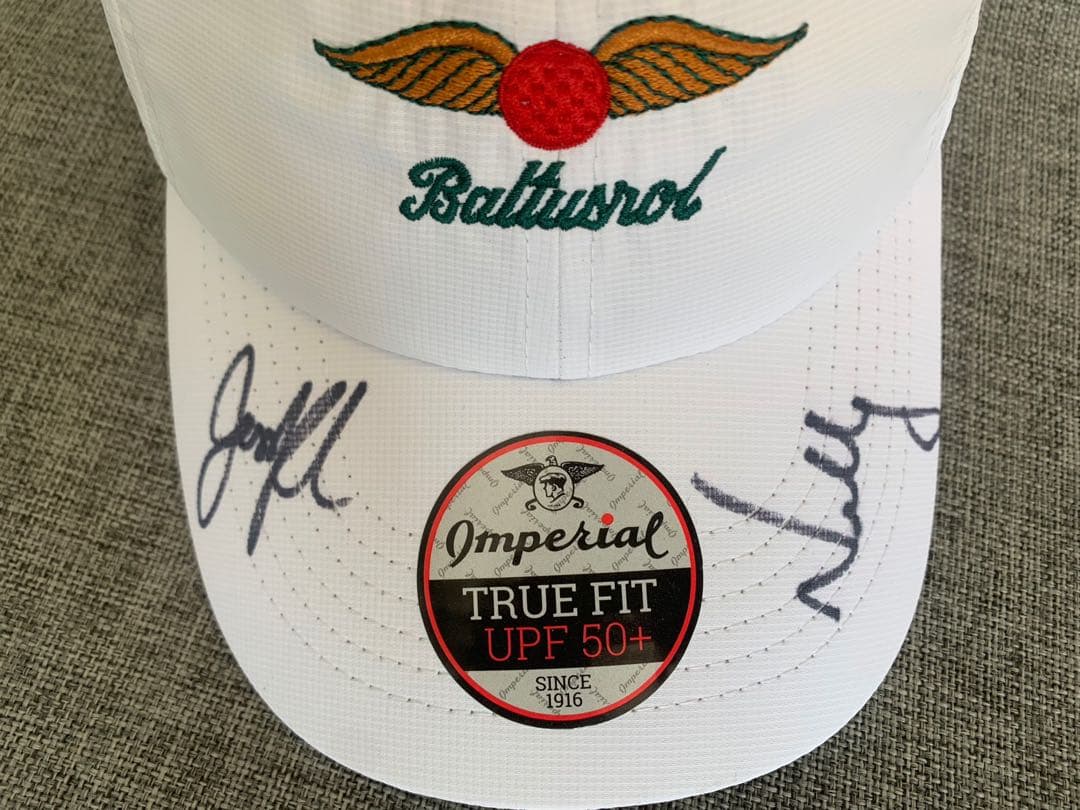 Baltusrol Golf ネリーコルダ　ジェシカコルダ　直筆サイン　キャップ